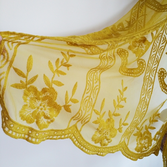 LAST 2! Umgee Boho Embroidered Lace Maxi Dress - Picture 7 of 11